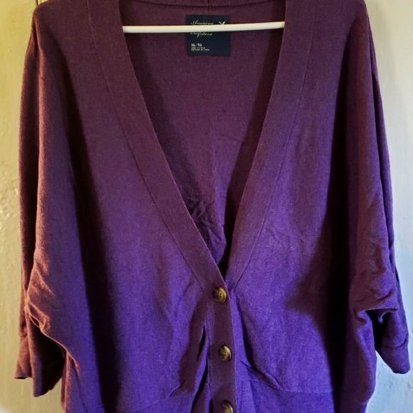 Cute American Eagle Cardigan Sz XL - Picture 1 of 2